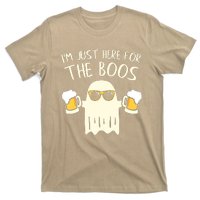 Funny Im Just Here For The Boos Shirt Gift Halloween Ghost T-Shirt