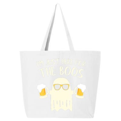 Funny Im Just Here For The Boos Shirt Gift Halloween Ghost 25L Jumbo Tote