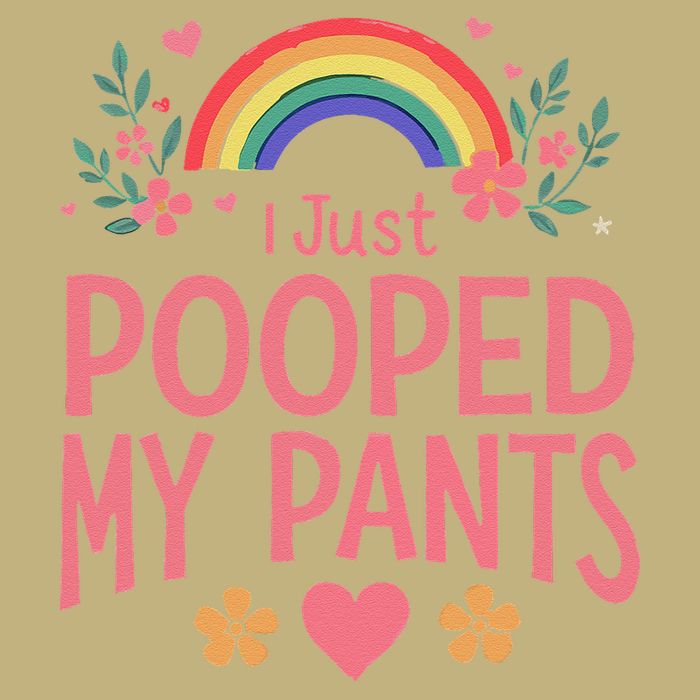 Funny I Just Pooped My Pants Humor Meme Funny Adult Joke Cooling Performance Crew T-Shirt