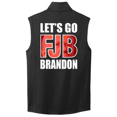 FJB Let's Go Brandon Image Kitchenware Collective Smooth Fleece Vest