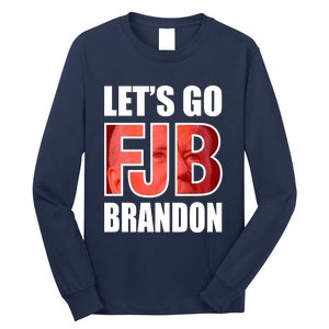 FJB Let's Go Brandon Image Kitchenware Long Sleeve Shirt