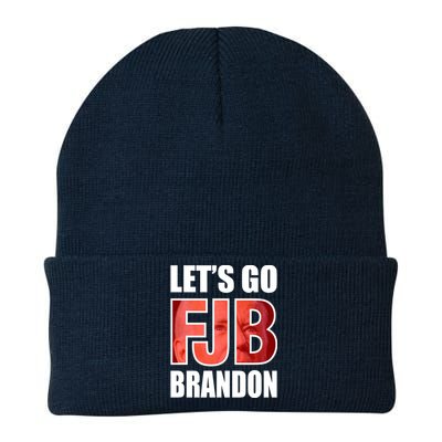 FJB Let's Go Brandon Image Kitchenware Knit Cap Winter Beanie