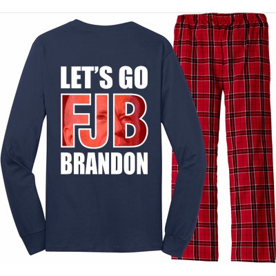 FJB Let's Go Brandon Image Kitchenware Long Sleeve Pajama Set