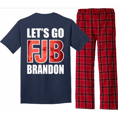 FJB Let's Go Brandon Image Kitchenware Pajama Set