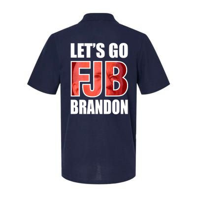 FJB Let's Go Brandon Image Kitchenware Softstyle Adult Sport Polo