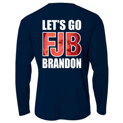 FJB Let's Go Brandon Image Kitchenware Cooling Performance Long Sleeve Crew