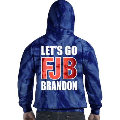 FJB Let's Go Brandon Image Kitchenware Tie Dye Hoodie