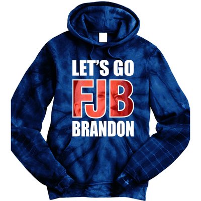 FJB Let's Go Brandon Image Kitchenware Tie Dye Hoodie