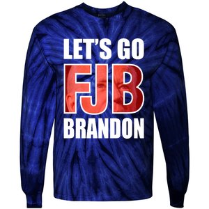 FJB Let's Go Brandon Image Kitchenware Tie-Dye Long Sleeve Shirt