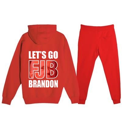 FJB Let's Go Brandon Image Kitchenware Premium Hooded Sweatsuit Set