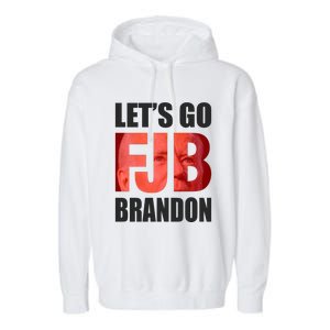 FJB Let's Go Brandon Image Kitchenware Garment-Dyed Fleece Hoodie