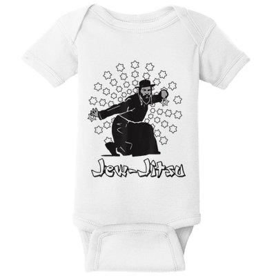 Funny I Know Jew Jitsu, Jew Jitsu Jiu Jitsu Martial Arts Baby Bodysuit