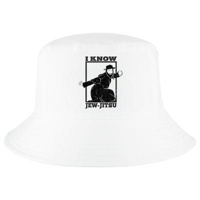 Funny I Know Jew Jitsu Cool Comfort Performance Bucket Hat
