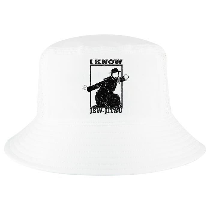 Funny I Know Jew Jitsu Cool Comfort Performance Bucket Hat