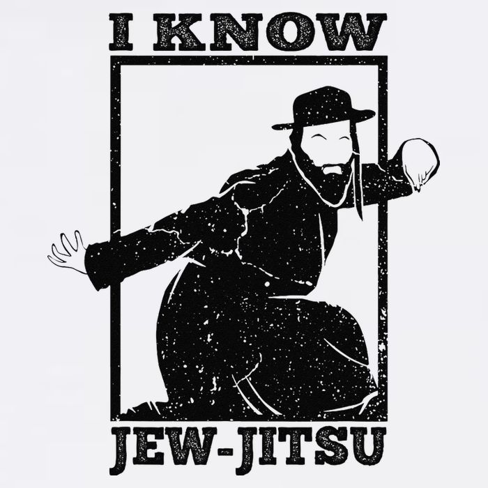 Funny I Know Jew Jitsu Cool Comfort Performance Bucket Hat