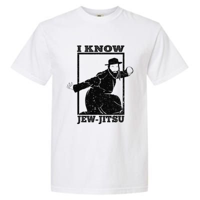 Funny I Know Jew Jitsu Garment-Dyed Heavyweight T-Shirt