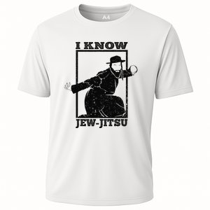 Funny I Know Jew Jitsu Cooling Performance Crew T-Shirt