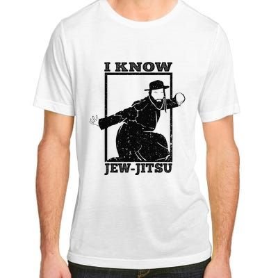 Funny I Know Jew Jitsu Adult ChromaSoft Performance T-Shirt