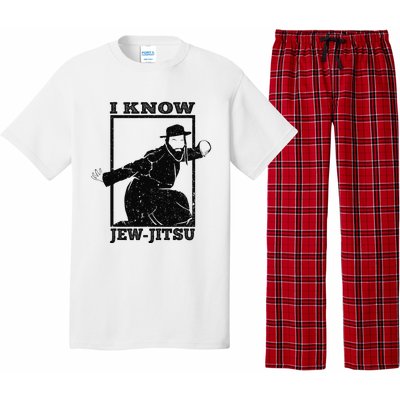 Funny I Know Jew Jitsu Pajama Set