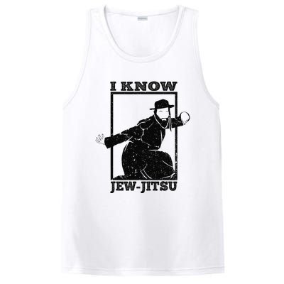 Funny I Know Jew Jitsu PosiCharge Competitor Tank