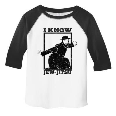 Funny I Know Jew Jitsu Toddler Fine Jersey T-Shirt