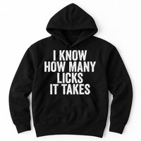 Funny I Know How Many Licks It Takes Hoodie