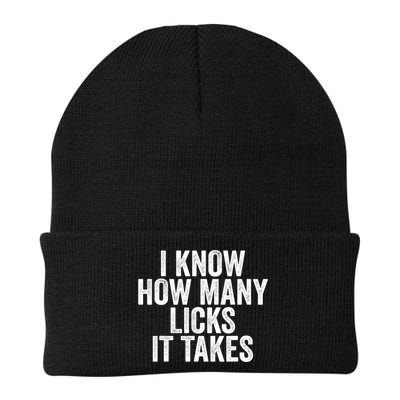 Funny I Know How Many Licks It Takes Beanie