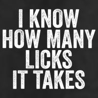 Funny I Know How Many Licks It Takes 25L Jumbo Tote