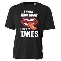 Funny I Know How Many Licks It Takes Cooling Performance Crew T-Shirt