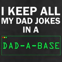 Funny I Keep All My Dad Jokes In A Dad A Base Gag Dad Joke Cool Comfort Performance Bucket Hat