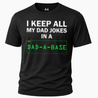 Funny I Keep All My Dad Jokes In A Dad A Base Gag Dad Joke Performance Shirt