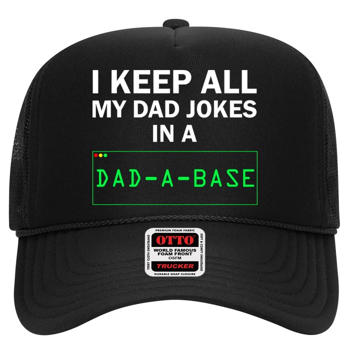 Funny I Keep All My Dad Jokes In A Dad A Base Gag Dad Joke Hat