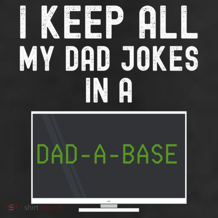 Funny I Keep All My Dad Jokes In A Dad A Base Gag Dad Joke Gift 7 Panel Mesh Trucker Snapback Hat