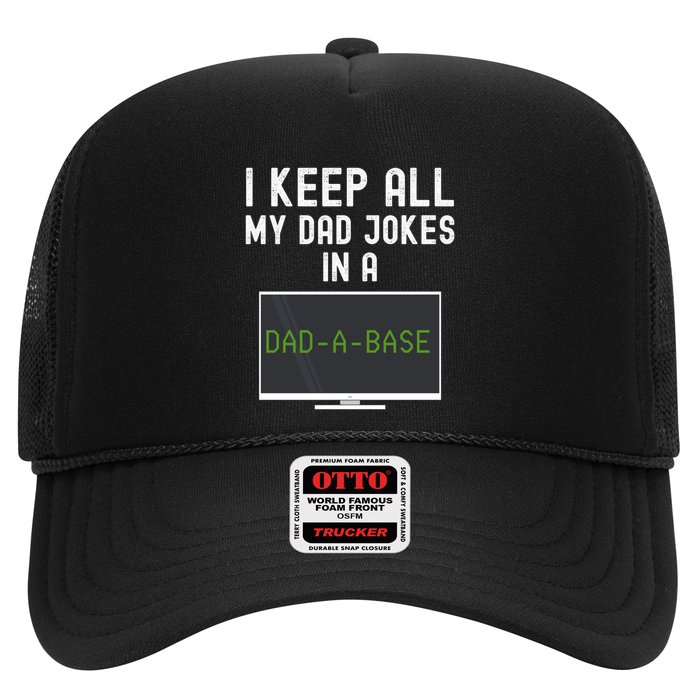 Funny I Keep All My Dad Jokes In A Dad A Base Gag Dad Joke Gift Hat