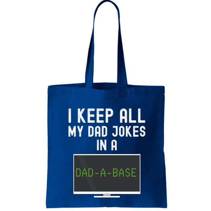 Funny I Keep All My Dad Jokes In A Dad A Base Gag Dad Joke Gift Bag