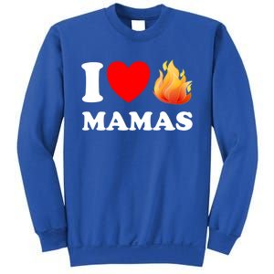 Funny I Love Hot Mamas Meaningful Gift Sweatshirt