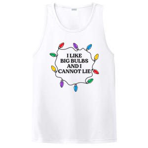 Funny I Like Big Bulbs And I Cannot Lie Christmas Meaningful Gift PosiCharge Competitor Tank