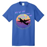 Fly It Like You Stole It Sky King Vaporwave Aesthetic Tall T-Shirt