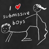 Funny I Love Submissive Boy I Heart Submissive Gift 11oz C Handle Ceramic Mug