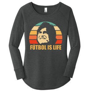 Futbol Is Life Women's Perfect Tri Tunic Long Sleeve Shirt