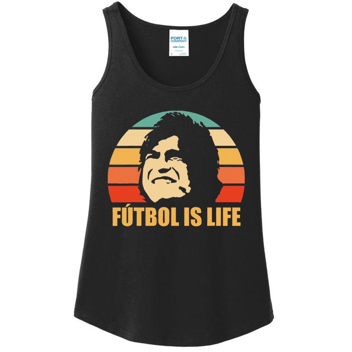 Futbol Is Life Ladies Essential Tank