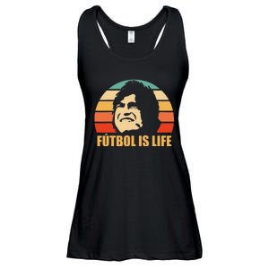 Futbol Is Life Ladies Essential Flowy Tank