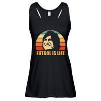 Futbol Is Life Ladies Essential Flowy Tank