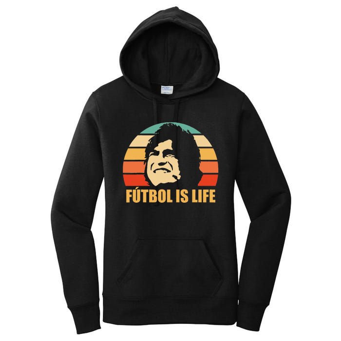 Futbol Is Life Women's Pullover Hoodie