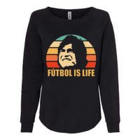 Futbol Is Life Womens California Wash Sweatshirt