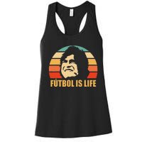 Futbol Is Life Women's Racerback Tank