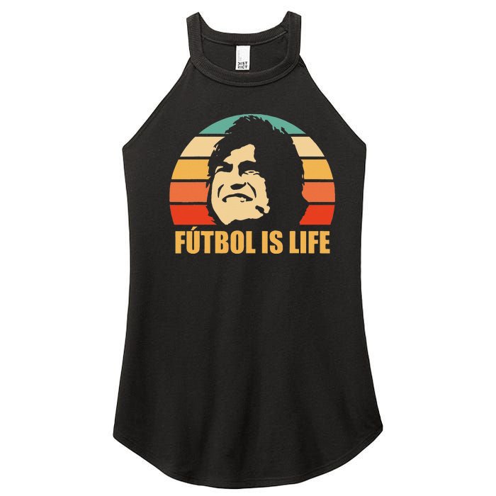 Futbol Is Life Women's Perfect Tri Rocker Tank