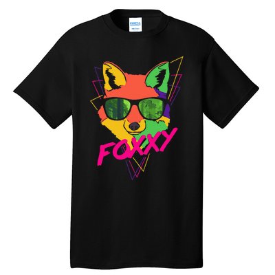 Fox I Love Fox Foxy Foxxy Tall T-Shirt