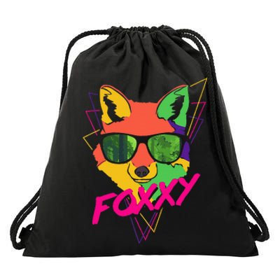 Fox I Love Fox Foxy Foxxy Drawstring Bag