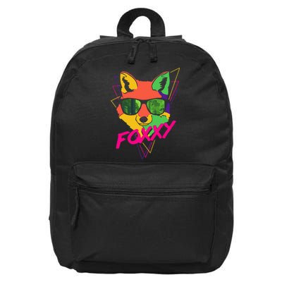 Fox I Love Fox Foxy Foxxy 16 in Basic Backpack